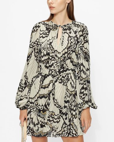  TED BAKER - Đầm mini cổ tròn tay phồng Chrissy 