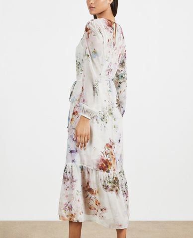  TED BAKER - Đầm midi tay dài đuôi cá Kally 