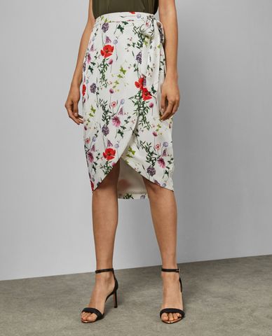  TED BAKER - Chân váy midi dáng quấn Camiila 