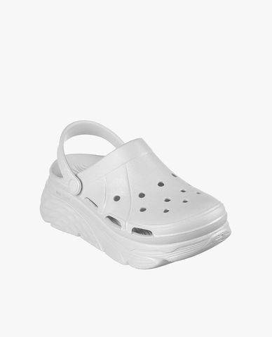  SKECHERS -  Giày clog nữ phối quai Max Cushioning Foamies 
