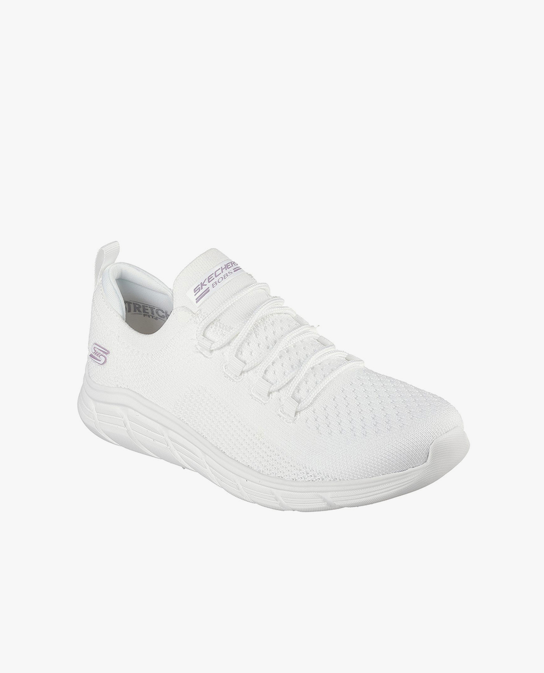 Giày cầu lông giá rẻ Skechers Bobs Sport B Flex màu trắng