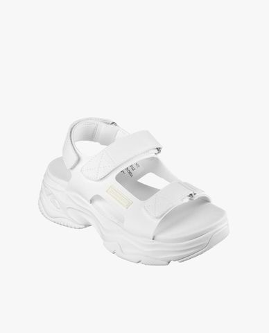  SKECHERS - Giày sandals nữ đế cao D'Lites 4.0 