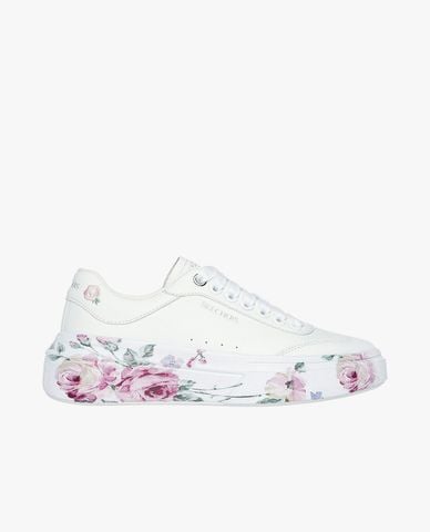 SKECHERS - Giày sneakers nữ cổ thấp Cordova Classic Painted Florals 