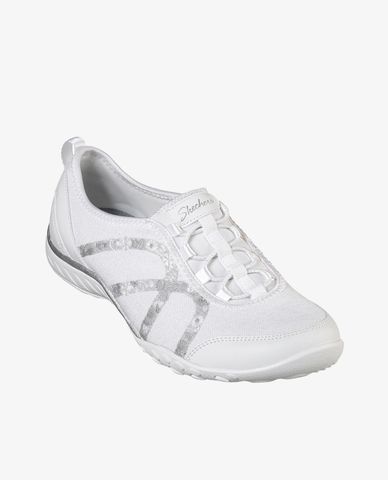  SKECHERS - Giày sneaker nữ phối dây Relaxed Fit Breathe Easy Garden Joy 