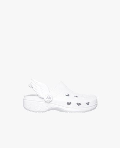  SKECHERS -  Giày clog bé gái họa tiết trái tim Foamies Sweetheart 