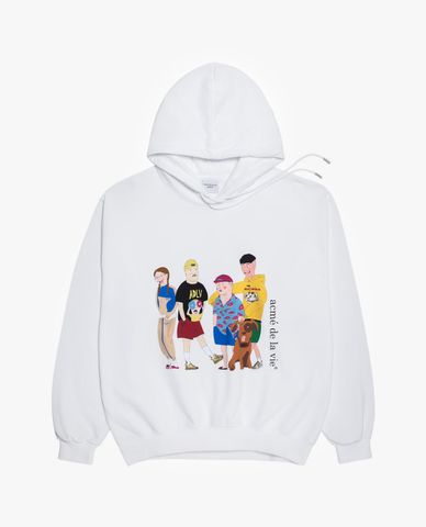  ADLV - Áo hoodie tay dài mũ trùm ADLV Friends 
