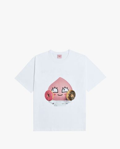  ADLV - Áo thun ngắn tay cổ tròn Kakao X ADLV Donut Apeach 