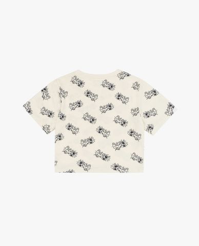  FILA - Áo croptop nữ Lunar New Year Monogram 