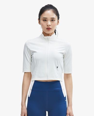  PRO SPECS - Áo khoác thể thao nữ cổ trụ tay ngắn Ultra Slim Fit 