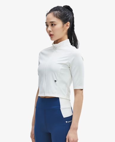  PRO SPECS - Áo khoác thể thao nữ cổ trụ tay ngắn Ultra Slim Fit 
