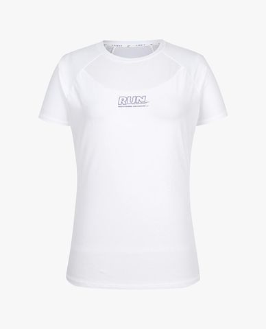  PRO SPECS - Áo thun thể thao nữ cổ tròn tay ngắn W Mesh Block 