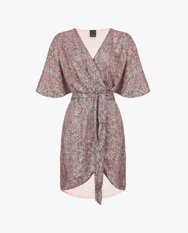  PINKO - Đầm mini cổ chữ V thời trang Abed 