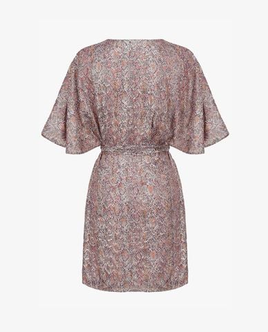  PINKO - Đầm mini cổ chữ V thời trang Abed 