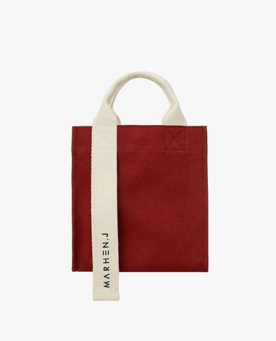  Marhen.J - Túi đeo vai nữ chữ nhật vải bố Ricky Mini 