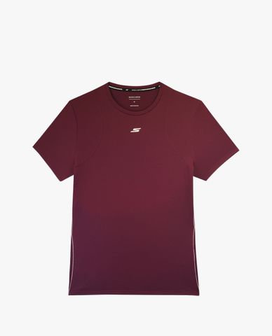  SKECHERS - Áo thun thể thao nữ tay ngắn phom suông hiện đại 