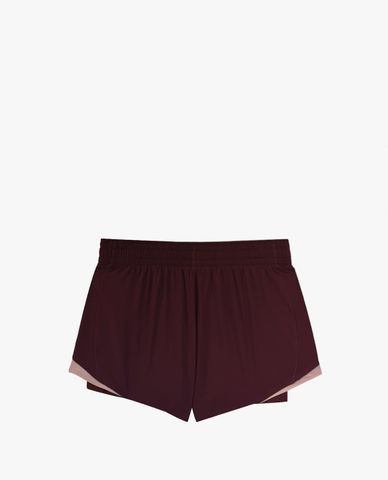  SKECHERS - Quần shorts chạy bộ nữ lưng thun hiện đại 