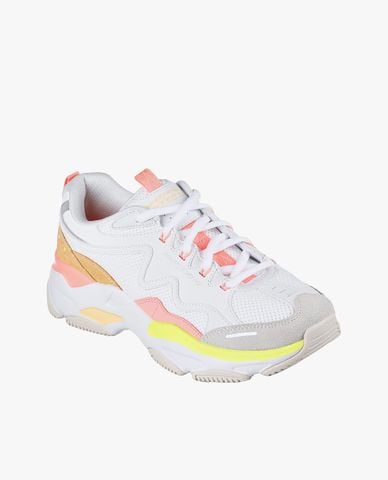  SKECHERS - Giày sneakers nữ cổ thấp Lander S 