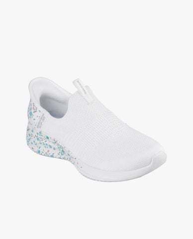  SKECHERS - Giày slip on nữ hoạ tiết hoa nhí Sport Ultra Flex 3.0 