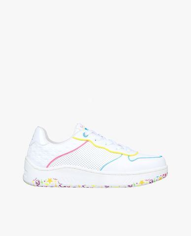  SKECHERS - Giày sneakers nữ cổ thấp thắt dây Upbeats 