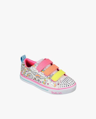  SKECHERS - Giày sneakers bé gái cổ thấp Sparkle Lite 