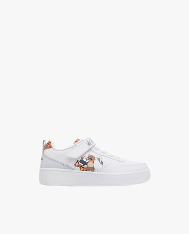  SKECHERS - Giày sneakers bé trai cổ thấp We Bare Bears Sport Court 92 