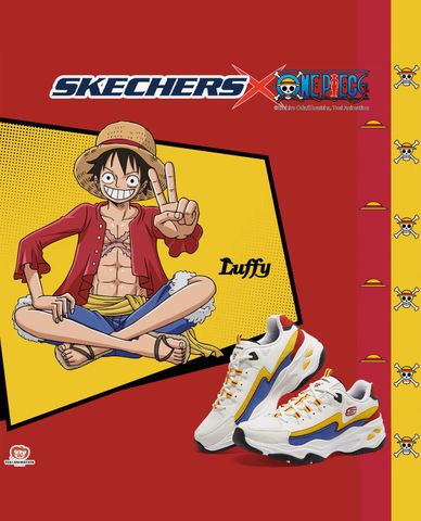  SKECHERS - Giày thể thao nữ One Piece D'Lites 4.0 