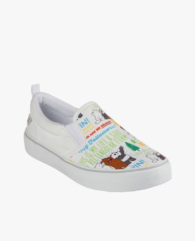  SKECHERS - Giày slip on nữ We Bare Bears Street V'Lites 