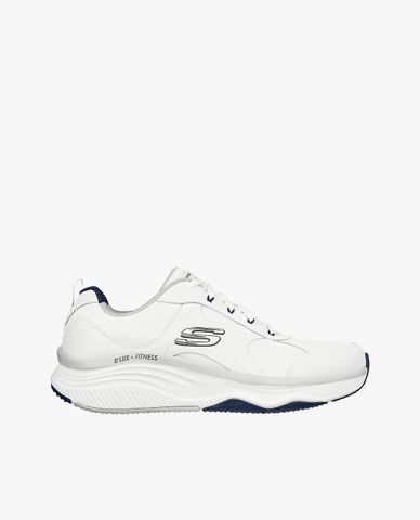  SKECHERS - Giày sneakers nam cổ thấp thắt dây DLux Fitness 