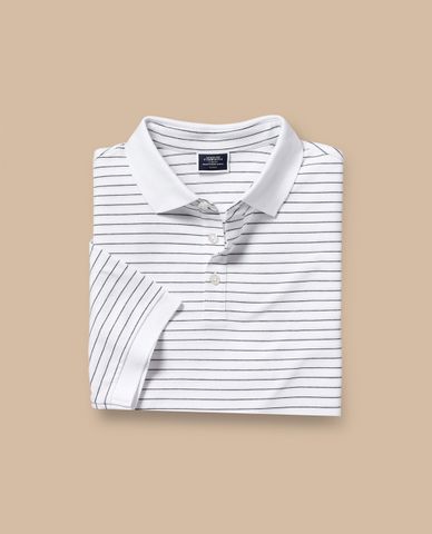 CHARLES TYRWHITT - Áo polo nam cổ bẻ tay ngắn Tyrwhitt Pique 