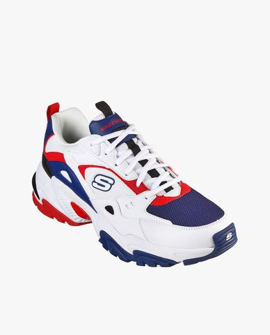  SKECHERS - Giày thể thao nam thắt dây Stamina V2 