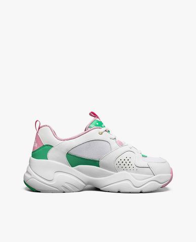  SKECHERS - Giày sneaker nữ thắt dây Sailor Moon 