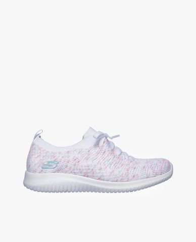  SKECHERS - Giày sneaker nữ phối dây Ultra Flex Happy Days 