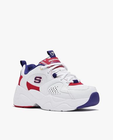  SKECHERS - Giày sneaker nữ thắt dây Sailor Moon 