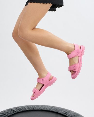  COACH - Giày sandals nữ đế thấp mũi tròn Brynn 