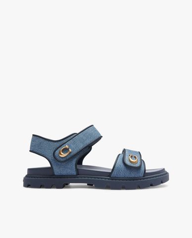  COACH - Giày sandals nữ mũi tròn Brynn 