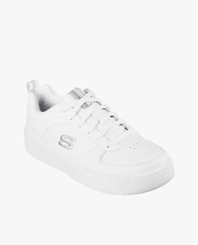  SKECHERS - Giày sneakers nữ cổ thấp Sport Court 92 