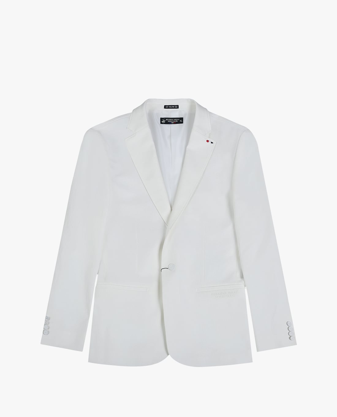 BEVERLY HILLS POLO CLUB - Áo khoác blazer nam tay dài cài nút sang trọng