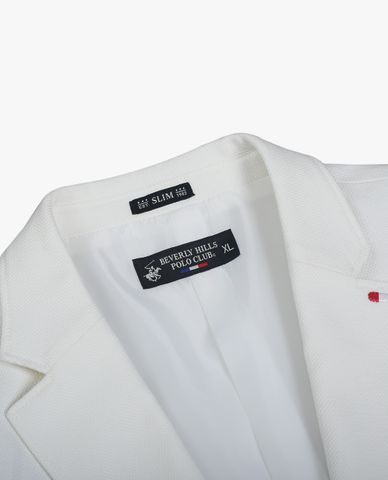  BEVERLY HILLS POLO CLUB - Áo khoác blazer nam tay dài cài nút sang trọng 