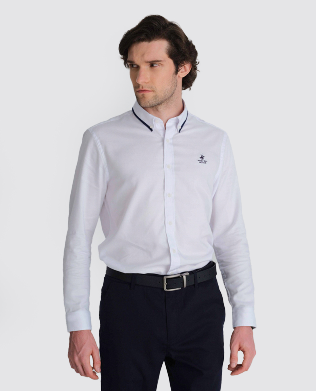 BEVERLY HILLS POLO CLUB - Áo sơ mi nam cổ bẻ tay dài thanh lịch