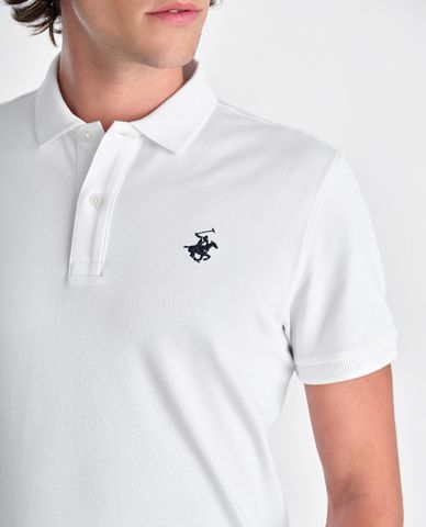  BEVERLY HILLS POLO CLUB - Áo polo nam cổ bẻ tay ngắn trẻ trung 