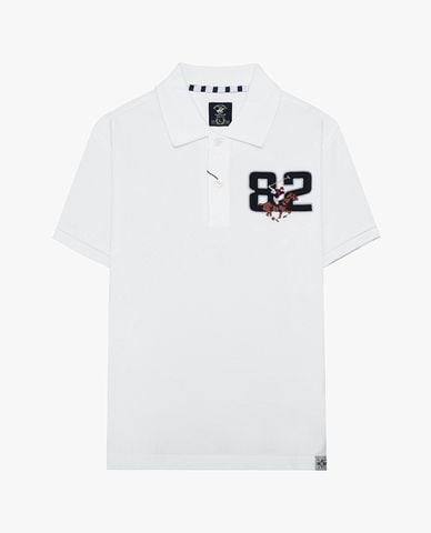  BEVERLY HILLS POLO CLUB - Áo polo nam cổ bẻ tay ngắn thời trang 