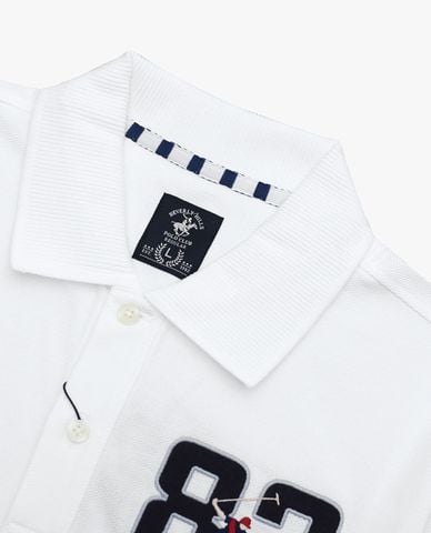  BEVERLY HILLS POLO CLUB - Áo polo nam cổ bẻ tay ngắn thời trang 