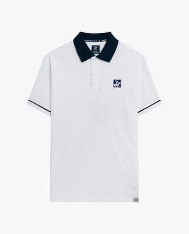  BEVERLY HILLS POLO CLUB - Áo polo nam cổ bẻ tay ngắn hiện đại 