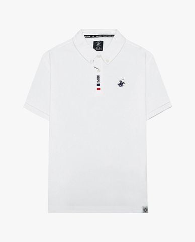  BEVERLY HILLS POLO CLUB - Áo polo nam cổ bẻ tay ngắn thời trang 