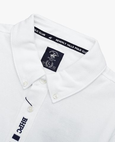 BEVERLY HILLS POLO CLUB - Áo polo nam cổ bẻ tay ngắn thời trang 