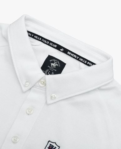  BEVERLY HILLS POLO CLUB - Áo polo nam cổ bẻ tay ngắn thời trang 