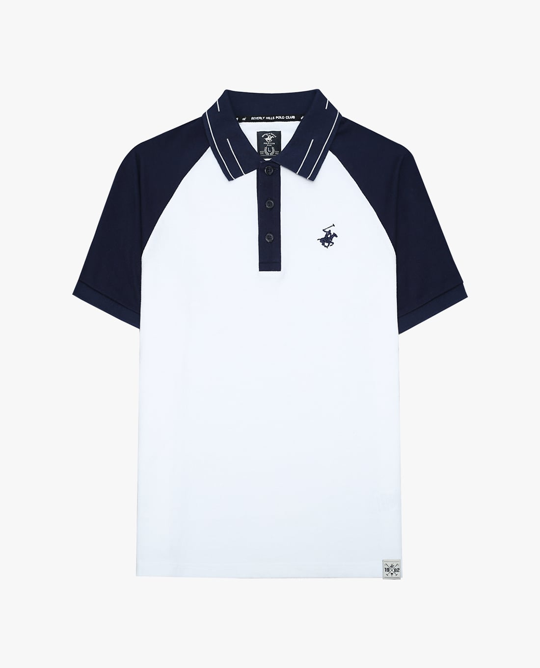 BEVERLY HILLS POLO CLUB - Áo polo nam cổ bẻ tay ngắn Slim Fit
