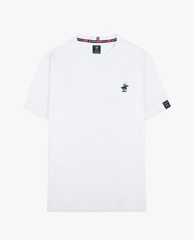  BEVERLY HILLS POLO CLUB - Áo thun nam cổ tròn tay ngắn trẻ trung 