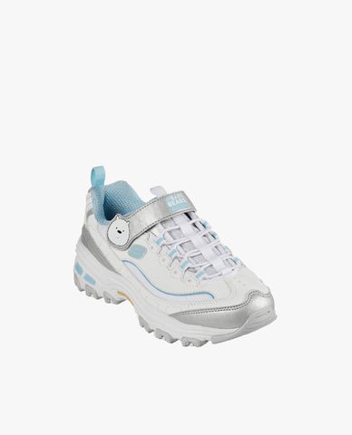  SKECHERS - Giày sneakers bé gái cổ thấp We Bare Bears D Lites 