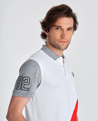  BEVERLY HILLS POLO CLUB - Áo polo nam cổ bẻ tay ngắn thời trang 